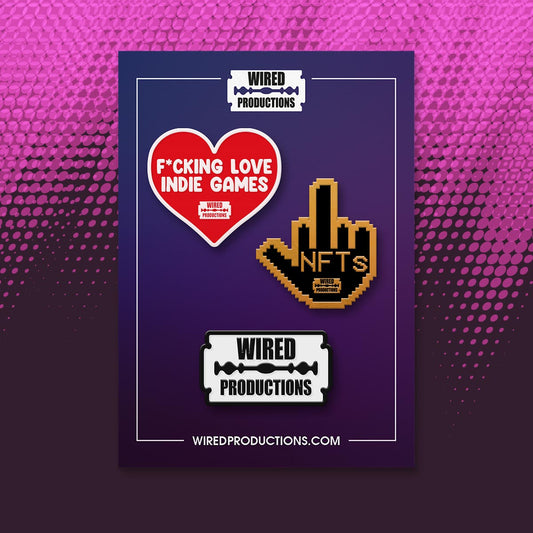 Wired Pin Badge Collection